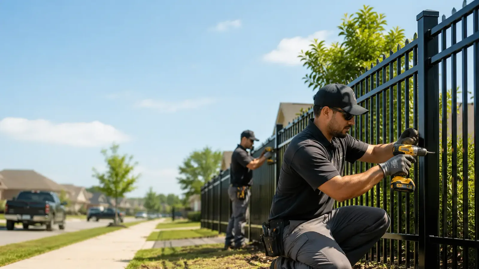 Metal Fence Installation in New Washington, OH
